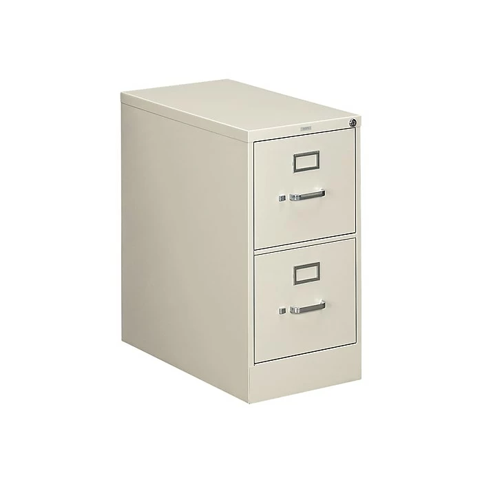 HON 310 Series 2-Drawer Vertical File Cabinet, Locking, Letter, Gray, 26.5"D (H312.P.Q) 3 HON 310 Series 2-Drawer Vertical File Cabinet, Locking, Letter, Gray, 26.5"D (H312.P.Q)