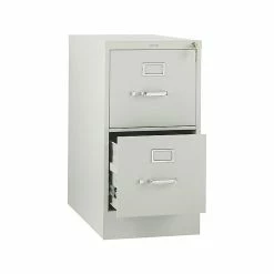 HON 310 Series 2-Drawer Vertical File Cabinet, Locking, Letter, Gray, 26.5"D (H312.P.Q) 5 HON 310 Series 2-Drawer Vertical File Cabinet, Locking, Letter, Gray, 26.5"D (H312.P.Q) -File Cabinets Shop unnamed file 2115