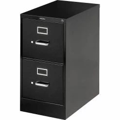 HON 510 Series 2 Drawer Vertical File Cabinet, Legal, Black, 25"D (H512CPP) -File Cabinets Shop unnamed file 2170