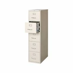 Staples Commercial 5 File Drawer Vertical File Cabinet, Locking, Putty/Beige, Letter, 26.5"D (20069D) -File Cabinets Shop unnamed file 2222