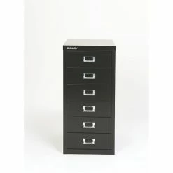 Bisley® 6-Drawer Steel Vertical File Cabinet, Black, Letter/A4 (MD6-BK) -File Cabinets Shop unnamed file 2241