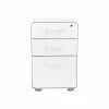Poppin Stow 3-Drawer Vertical File Cabinet, Mobile/Pedestal, White, Letter/Legal, 20"D (100425) 1 Poppin Stow 3-Drawer Vertical File Cabinet, Mobile/Pedestal, White, Letter/Legal, 20"D (100425) -File Cabinets Shop unnamed file 2261