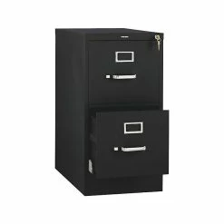 HON 510 Series 2-Drawer Vertical File Cabinet, Locking, Letter, Black, 25"D (HON512PP) -File Cabinets Shop unnamed file 2281