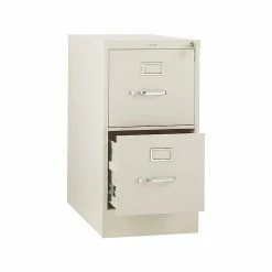 HON 310 Series 2-Drawer Vertical File Cabinet, Locking, Letter, Putty/Beige, 26.5"D (HON312PL) -File Cabinets Shop unnamed file 2292