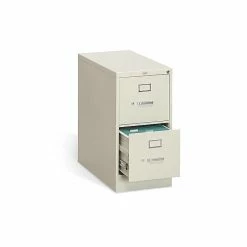 HON 310 Series 2-Drawer Vertical File Cabinet, Locking, Letter, Putty/Beige, 26.5"D (HON312PL) -File Cabinets Shop unnamed file 2293