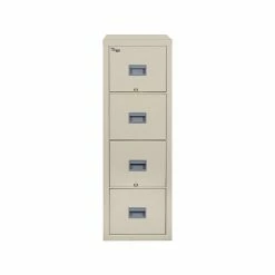 FireKing Patriot 4-Drawer Vertical File Cabinet, Fire Resistant, Letter, Beige, 31.56"D (4P1831-CPA) -File Cabinets Shop unnamed file 2304