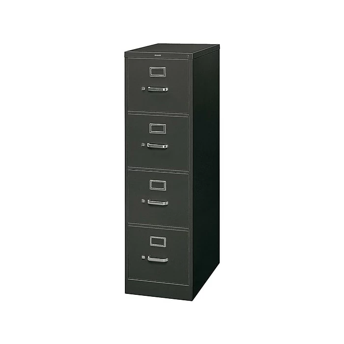 HON 310 Series 4-Drawer Vertical File Cabinet, Locking, Letter, Black, 26.5"D (H314.P.P) 5 HON 310 Series 4-Drawer Vertical File Cabinet, Locking, Letter, Black, 26.5"D (H314.P.P) - Image 3
