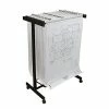 AdirOffice Expandable Mobile Plan Center Black For Blueprints (615-BLK)