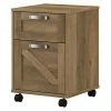 Kathy Ireland® Home By Bush Furniture 2-Drawer Vertical File Cabinet, Mobile, Letter/Legal, Reclaimed Pine, 17" -File Cabinets Shop unnamed file 2344