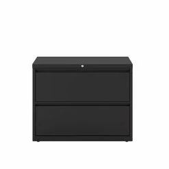 Staples Commercial 2 File Drawer Lateral File Cabinet, Locking, Black, Letter/Legal, 36"W (20054D) -File Cabinets Shop unnamed file 235