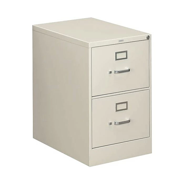 HON 310 Series 2 Drawer Vertical File Cabinet, Legal, Light Gray, 26 1/2"D (HON312CPQ) 5 HON 310 Series 2 Drawer Vertical File Cabinet, Legal, Light Gray, 26 1/2"D (HON312CPQ) - Image 3