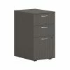 HON Mod 3-Drawer Vertical File Cabinet, Mobile Pedestal, Letter/Legal, Slate Teak, 20" (HLPLPMBBF.LSL1) 2 HON Mod 3-Drawer Vertical File Cabinet, Mobile Pedestal, Letter/Legal, Slate Teak, 20" (HLPLPMBBF.LSL1) -File Cabinets Shop unnamed file 2379
