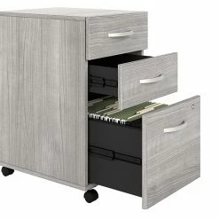 Bush Business Furniture Studio A 3-Drawer Mobile File Cabinet, Locking, Letter/Legal, Platinum Gray, 20" (SDF216PGSU-Z) -File Cabinets Shop unnamed file 2418