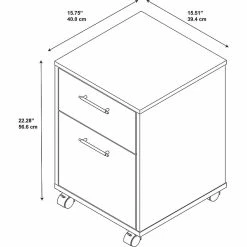 Bush Furniture Key West 2 Drawer Mobile File Cabinet, Bing Cherry (KWF116BC-03) -File Cabinets Shop unnamed file 2440