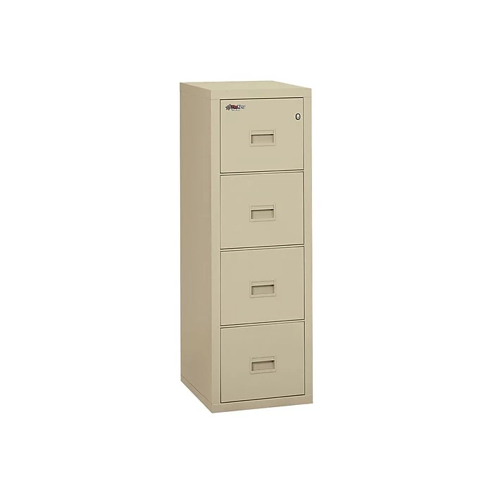 FireKing Turtle 4-Drawer Vertical File Cabinet, Fire Resistant, Letter/Legal, Beige, 22.13"D (4R1822-CPA) 3 FireKing Turtle 4-Drawer Vertical File Cabinet, Fire Resistant, Letter/Legal, Beige, 22.13"D (4R1822-CPA)