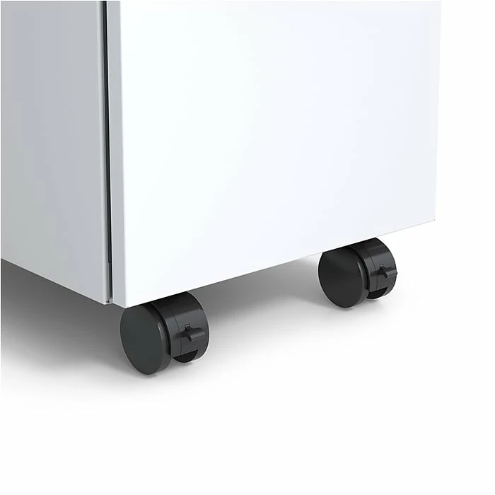 Union & Scale™ Lewis™ 2-Drawer Mobile Pedestal, Letter/Legal Size, Salmon (UN55952) 8 Union & Scale™ Lewis™ 2-Drawer Mobile Pedestal, Letter/Legal Size, Salmon (UN55952) - Image 6