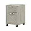 Kathy Ireland® Home By Bush Furniture 2-Drawer Vertical File Cabinet, Mobile, Letter/Legal, Cottage White, 17" -File Cabinets Shop unnamed file 2493