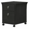 Bush Furniture Salinas 2-Drawer Vertical File Cabinet, Mobile, Letter/Legal, Vintage Black, 20" (SAF118VB-03) -File Cabinets Shop unnamed file 2546