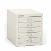 Bisley® 5-Drawer Steel Desktop Vertical File Cabinet, White, Letter/A4 (MD5-WH) -File Cabinets Shop unnamed file 2571
