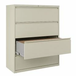 Staples Commercial 4 File Drawers Lateral File Cabinet, Locking, Putty/Beige, Letter/Legal, 42.13"W (20062D) 15 Staples Commercial 4 File Drawers Lateral File Cabinet, Locking, Putty/Beige, Letter/Legal, 42.13"W (20062D) -File Cabinets Shop unnamed file 258