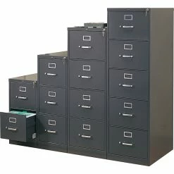 HON® 310 Series Vertical File Cabinet, Legal, 2-Drawer, Charcoal, 26 1/2"D -File Cabinets Shop unnamed file 2580