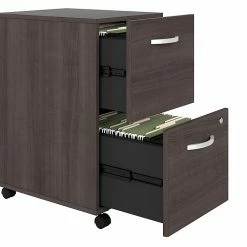 Bush Business Furniture Studio A 2-Drawer Mobile File Cabinet, Locking, Letter/Legal, Storm Gray, 20" (SDF116SGSU-Z) -File Cabinets Shop unnamed file 2649