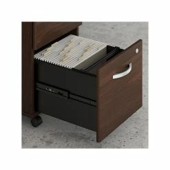 Bush Business Furniture Hybrid 2-Drawer Mobile File Cabinet, Letter/Legal, Black Walnut, 20" (HYF116BWSU-Z) -File Cabinets Shop unnamed file 2663
