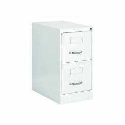 Global 2500 Series 2-Drawer Vertical File Cabinet, Locking, Letter, White Finish, 25" (TD25201DWT) 5 Global 2500 Series 2-Drawer Vertical File Cabinet, Locking, Letter, White Finish, 25" (TD25201DWT) -File Cabinets Shop unnamed file 2675