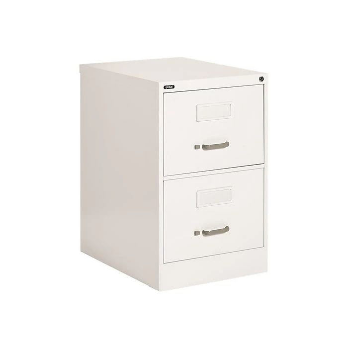 Global 2500 Series 2-Drawer Vertical File Cabinet, Locking, Legal, White Finish, 25" (TD25251DWT) 4 Global 2500 Series 2-Drawer Vertical File Cabinet, Locking, Legal, White Finish, 25" (TD25251DWT) - Image 2