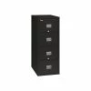 FireKing Patriot 4-Drawer Vertical File Cabinet, Fire Resistant, Letter/Legal, Black, 25"D INSIDE (4P1825-CBL) -File Cabinets Shop unnamed file 2695