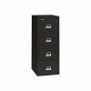 FireKing Classic 4-Drawer Vertical File Cabinet, Fire Resistant, Letter, Black, 25.06"D (4-1825-CBL) -File Cabinets Shop unnamed file 2751