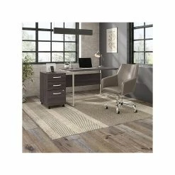 Bush Business Furniture Hybrid 3-Drawer Mobile File Cabinet, Letter/Legal, Storm Gray, 20" (HYF216SGSU-Z) -File Cabinets Shop unnamed file 2760