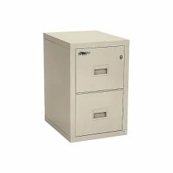 FireKing Turtle 2-Drawer Vertical File Cabinet, Fire Resistant, Letter/Legal, Beige, 22.13"D (2R1822-CPA) -File Cabinets Shop unnamed file 2775