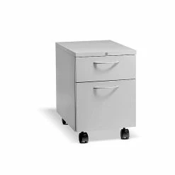 HON Flagship 2-Drawer Mobile Pedestal, Platinum (HON15923ALLOFT)