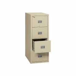 FireKing Patriot 4-Drawer Vertical File Cabinet, Fire Resistant, Legal, Beige, 31.56"D (4P2131-CPA) -File Cabinets Shop unnamed file 2799