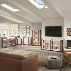 Kathy Ireland® Home By Bush Furniture Voss 1-Drawer Vertical File Cabinet, Letter, Cotton White/Serene Cherry, 20.87"D 16 Kathy Ireland® Home By Bush Furniture Voss 1-Drawer Vertical File Cabinet, Letter, Cotton White/Serene Cherry, 20.87"D -File Cabinets Shop unnamed file 2815