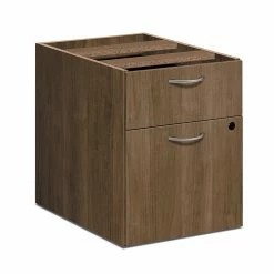 HON Foundation Pedestal File, 1 Box / 1 File Drawer, Pinnacle Finish (HONLMBFPNC)