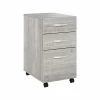 Bush Business Furniture Hybrid 3-Drawer Mobile File Cabinet, Letter/Legal, Platinum Gray, 20" (HYF216PGSU-Z) 2 Bush Business Furniture Hybrid 3-Drawer Mobile File Cabinet, Letter/Legal, Platinum Gray, 20" (HYF216PGSU-Z) -File Cabinets Shop unnamed file 2820