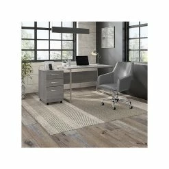 Bush Business Furniture Hybrid 3-Drawer Mobile File Cabinet, Letter/Legal, Platinum Gray, 20" (HYF216PGSU-Z) -File Cabinets Shop unnamed file 2827