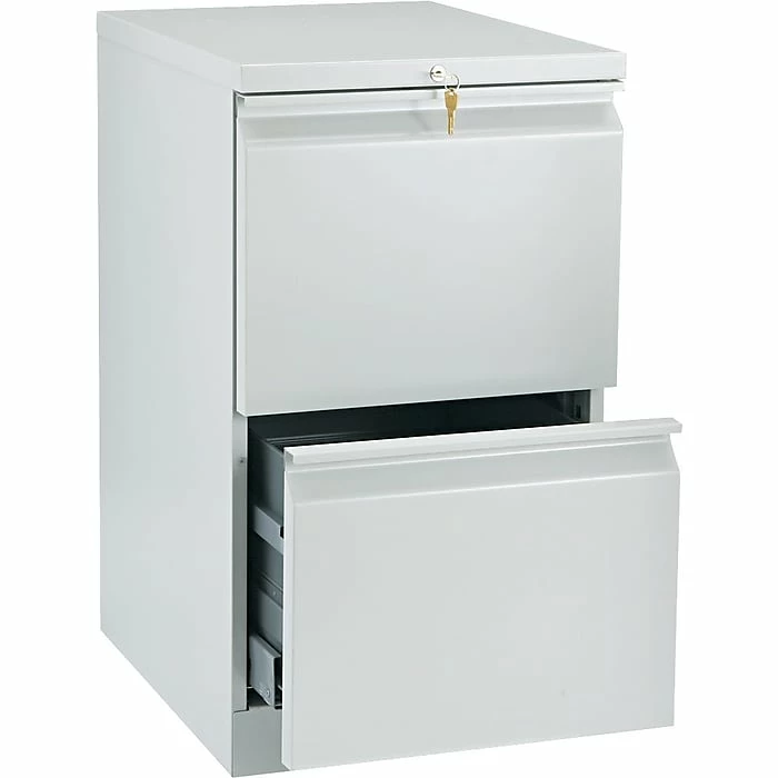 HON® Brigade® Mobile Pedestal, File/File, Light Grey, 19-7/8"D 3 HON® Brigade® Mobile Pedestal, File/File, Light Grey, 19-7/8"D