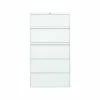 Global 1900 Plus Series 5-Drawer Vertical File Cabinet, Locking, Letter, Designer White, 19.25" (TD1936P5F12DWT) -File Cabinets Shop unnamed file 2848