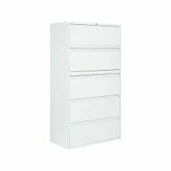 Global 1900 Plus Series 5-Drawer Vertical File Cabinet, Locking, Letter, Designer White, 19.25" (TD1936P5F12DWT) 5 Global 1900 Plus Series 5-Drawer Vertical File Cabinet, Locking, Letter, Designer White, 19.25" (TD1936P5F12DWT) -File Cabinets Shop unnamed file 2849