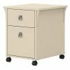 Bush Furniture Salinas 2-Drawer Vertical File Cabinet, Mobile, Letter/Legal, Antique White, 20" (SAF118AW-03) 2 Bush Furniture Salinas 2-Drawer Vertical File Cabinet, Mobile, Letter/Legal, Antique White, 20" (SAF118AW-03) -File Cabinets Shop unnamed file 2954