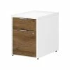 Bush Business Furniture Jamestown 2-Drawer Vertical File Cabinet, Letter/Legal, Fresh Walnut/White, 23.66" (JTF116FWWHSU) 2 Bush Business Furniture Jamestown 2-Drawer Vertical File Cabinet, Letter/Legal, Fresh Walnut/White, 23.66" (JTF116FWWHSU) -File Cabinets Shop unnamed file 2987
