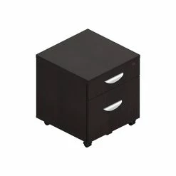 Offices To Go Superior 2-Drawer Vertical File Cabinet, Locking, Letter/Legal, American Espresso, 22" (TDSL22BFMAEL)