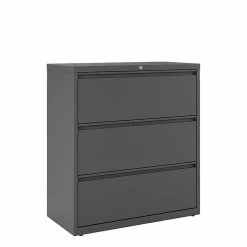 Staples HL8000 Commercial 3-Drawer Lateral File Cabinet, Locking, Letter/Legal, Black, 36"W (23199D) -File Cabinets Shop unnamed file 301