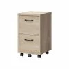 Whalen Dulzura 2-Drawer Vertical File Cabinet, Letter/Legal, Warm Brown, 20" (SPUS-DZMF-LBM)