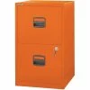 Bisley 2 Drawer Vertical File, Orange, Letter, 17''W (FILE2-OR) -File Cabinets Shop unnamed file 3086