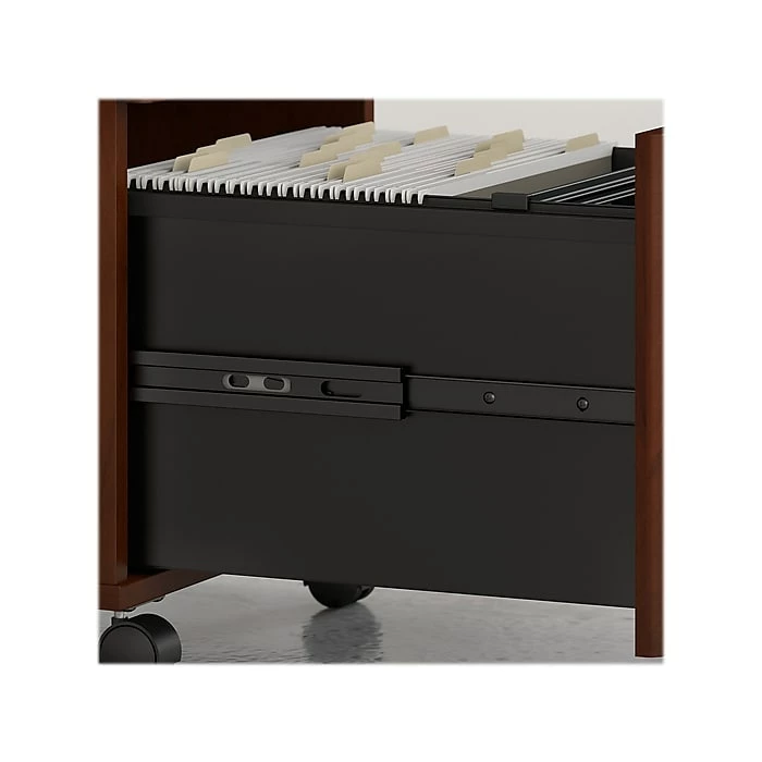 Bush Business Furniture Studio C 2 Drawer Mobile File Cabinet, Hansen Cherry (SCF116HCSU) 8 Bush Business Furniture Studio C 2 Drawer Mobile File Cabinet, Hansen Cherry (SCF116HCSU) - Image 6