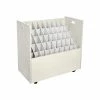 AdirOffice 50-Slot Roll File Cabinet, Mobile, Specialty, White, 15.5" (626-WHI) -File Cabinets Shop unnamed file 3119